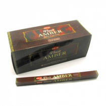 Аромапалочки AMBER "Амбер" (натуральная серия) 8 шт. HEM SQ FLORA MASALA