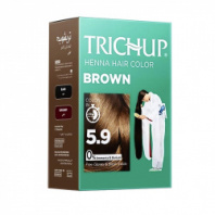 Краска Травяная для Волос "Коричневая" 6 уп. х 10 гр. VASU