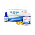 Айсотин Голд (Isotine Gold) Комплекс для глаз 10 мл. х 4 + 60 таб. JAGAT PHARMA Айсотин Голд (Isotine Gold) Комплекс для глаз 10 мл. х 4 + 60 таб. JAGAT PHARMA