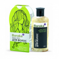 Масло для Волос (Амла, Кокос, Пажитник, Хна, Черный Тмин) 110 мл. BARAKA