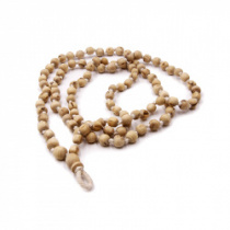 Чётки Буддийские108 бусин Тулси (5 х 4 мм.) ИНДИЯ