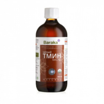 Масло Чёрного тмина нерафинированное Индийские семена 500 мл. стекло BARAKA