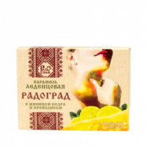 Карамель Леденцовая с лимоном и мёдом 10 шт. РАДОГРАД