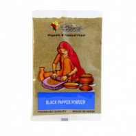 Перец чёрный молотый (Black Pepper powder) 100 гр. BHARAT BAZAAR Перец чёрный молотый (Black Pepper powder) 100 гр. BHARAT BAZAAR