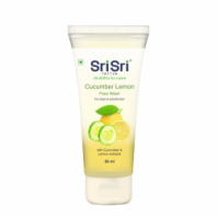 Пенка Аюрведическая для умывания Огурец Лимон (Cucumber Lemon Face Wash) 60 гр. SRI SRI AYURVEDA Пенка Аюрведическая для умывания Огурец Лимон (Cucumber Lemon Face Wash) 60 гр. SRI SRI AYURVEDA